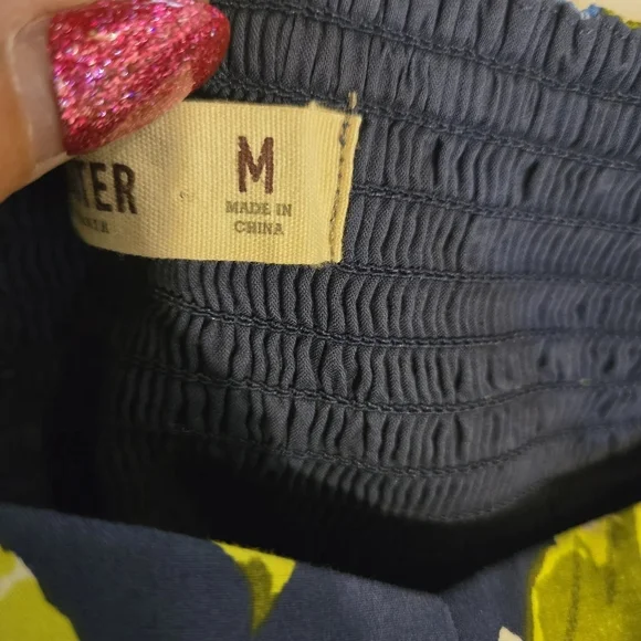 Hollister Floral Strapless Dress Size M - Picture 4 of 4